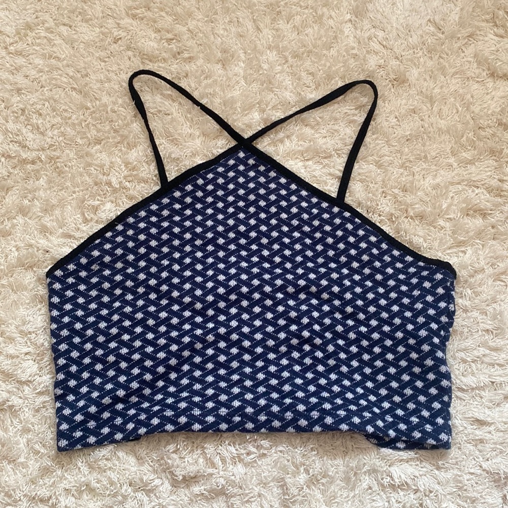 Crop top knit